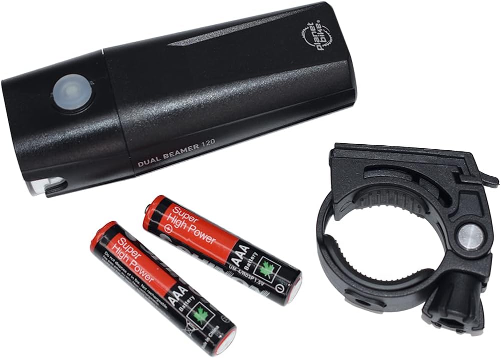 Planet Bike Dual Beamer 120 Bike Headlight