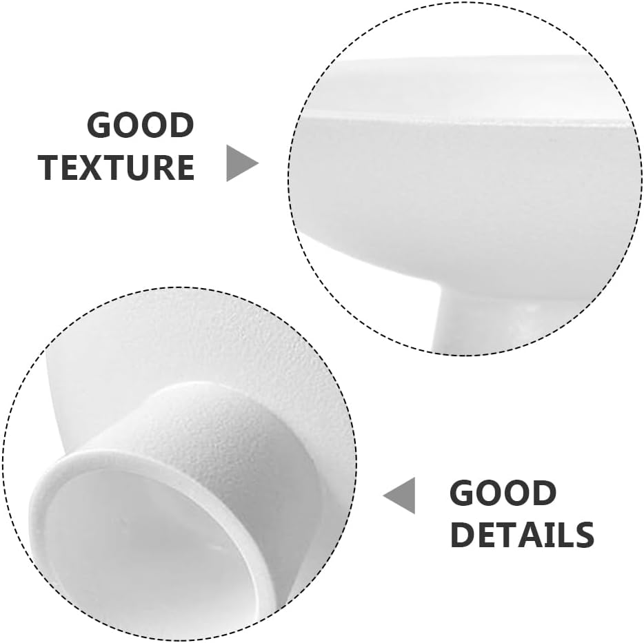 ABOOFAN Ceramic Footed Fruit Bowl Decorative Serving Dish 4.72In Pedestal Snack Plate for Kitchen Centerpiece Party Dessert Display