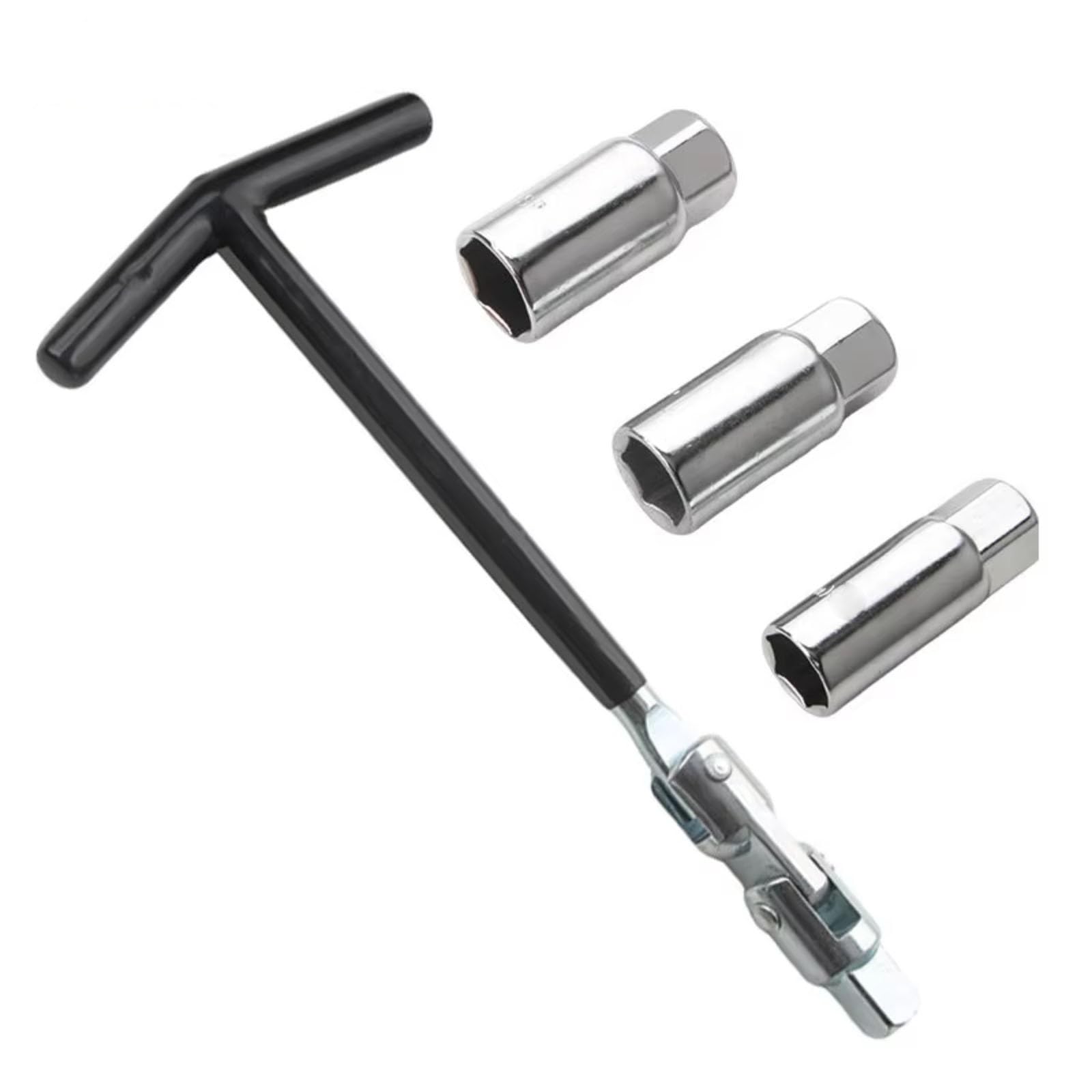 Clé à Bougies Jeu De Clés À Douille pour Bougie D'allumage 4 Pièces Bougies D'allumage Automobile Outil Réparation Clé D'extension Outils 16mm 18mm 21mm
