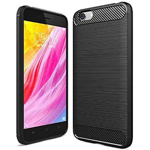 Amazon Brand - Solimo Soft & Flexible Hybrid Back Phone Case for Vivo Y53 (Black)
