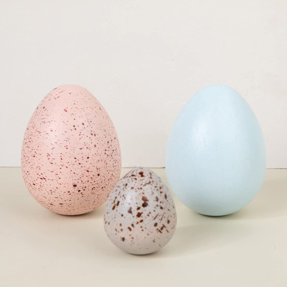 Zoyomax – Kit De 12 œufs De Pâques En Bois à Peindre – Avec Pompons, Strass, Carillons Et Ficelle – Activité Créative Pour Enfants