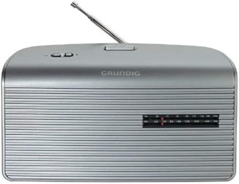 Grundig Music 60, empfangsstarkes Radio im modernen Design, silver ...
