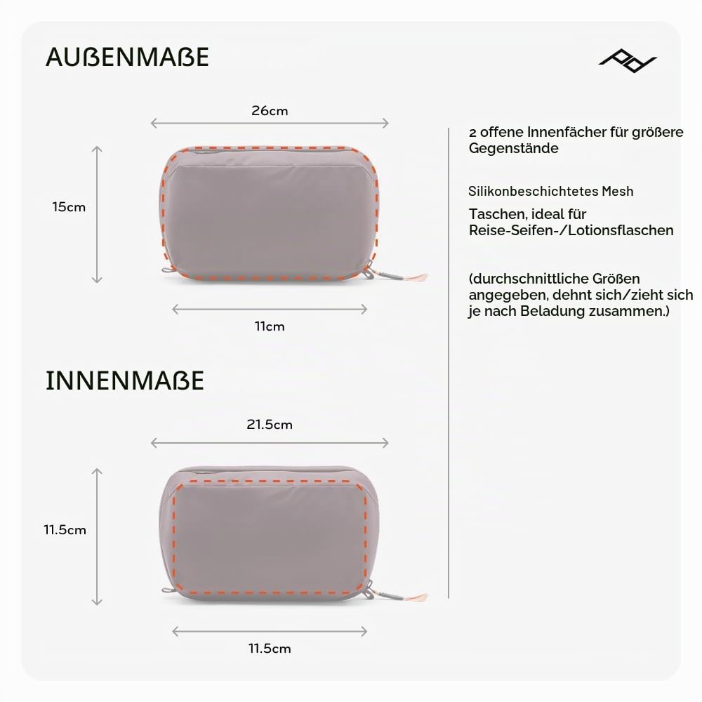 Peak Design Kultur- und Kosmetiktaschen für Damen