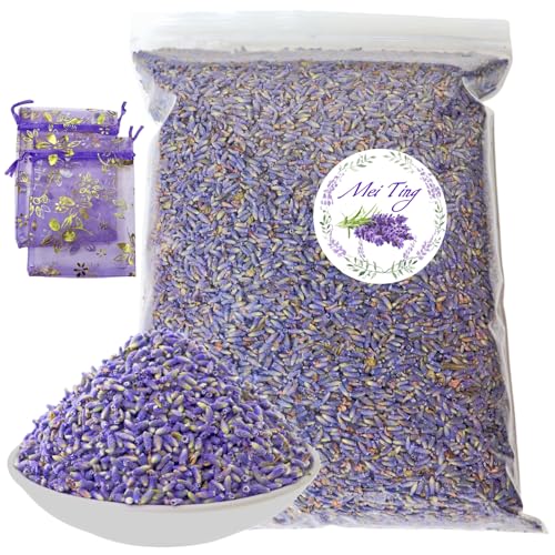 Mei Ting Dried Lavender Flower Buds 100% Natural Lavender Ultra Blue Dried Lavender Petals 200g