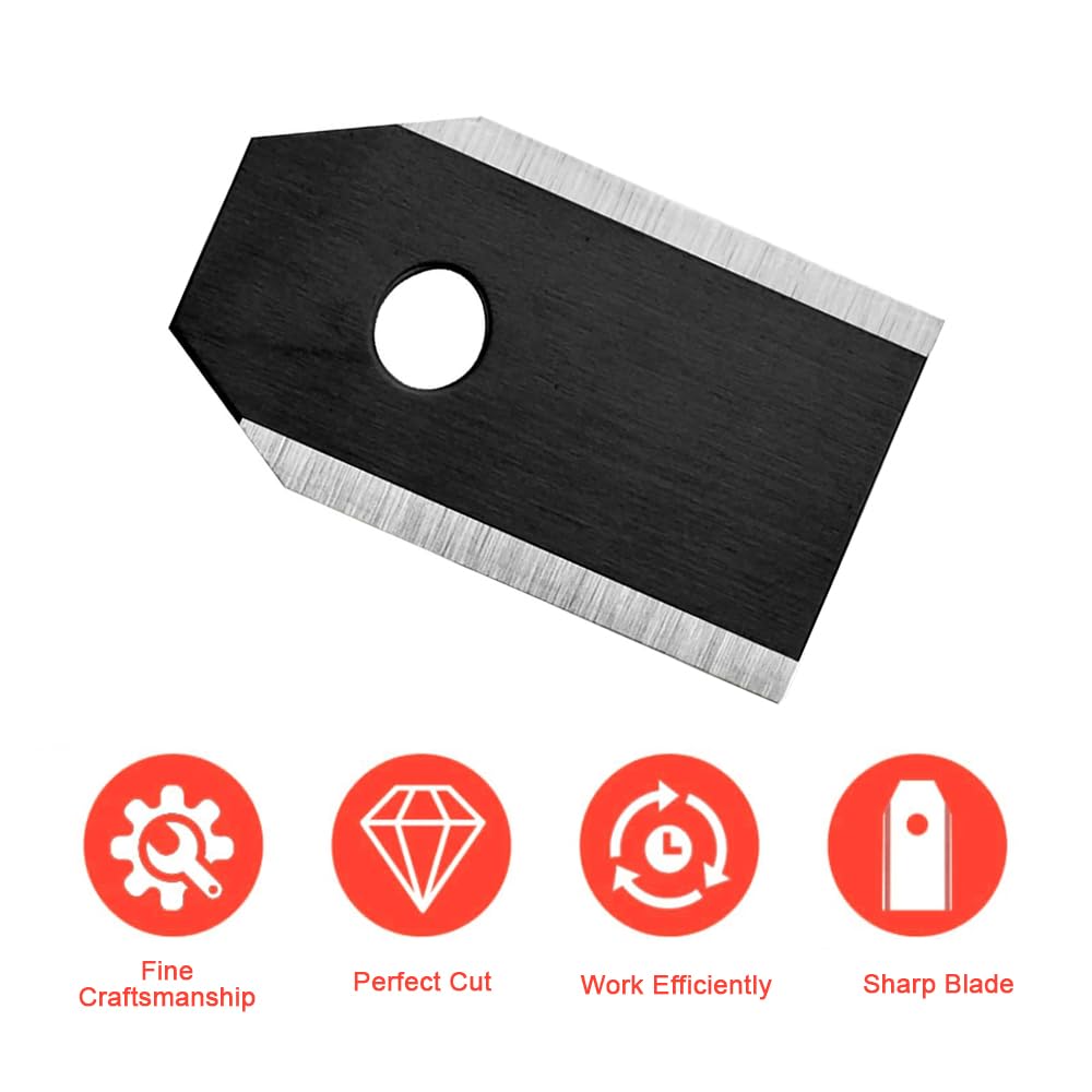 Robot Tondeuse TONDEUSE Lot De 45 Lames En Titane Pour Tondeuse Robot Husqvarna Automower, Gardena, Yardforce (3 G - 0,75 Mm) + 45 Vis503 - Jardin Lame Tondeuse Gazon