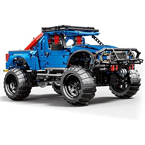 NEWRICE Kit Bloques de construcción de camioneta Todoterreno F150 Cover