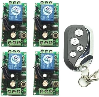 Dc 12v 24v 1ch 1 Ch 10a Wireless Remote Control Switch Relay Output Radio Rf Transmitter Receiver - Switches - (Color: 1, Voltage: DC 12V, Size: 315mhz)