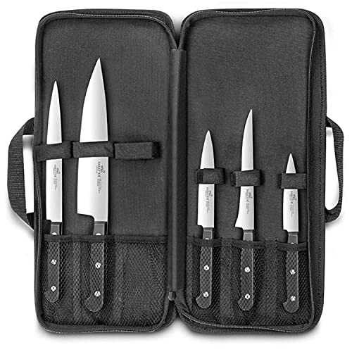 sabatier international STYX POM Mallette de cuisinier professionnel avec 5 couteaux de cuisine