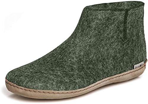 Glerups Wool Boot Leather Outsole Forest 39 (US Women s 8.5-9) Medium