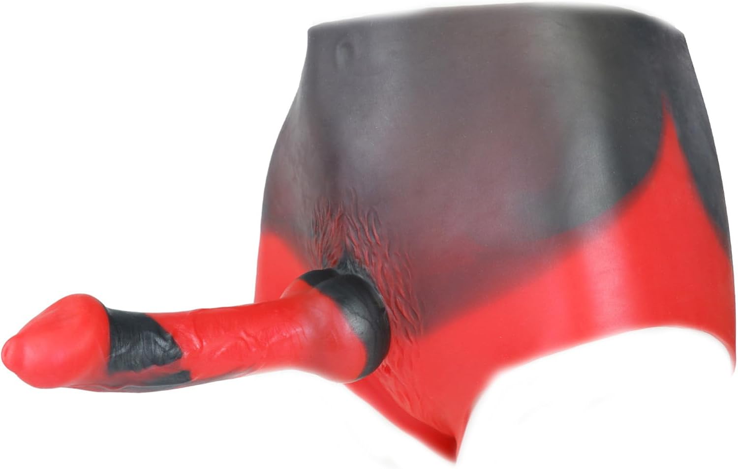 Hollow Four-Corner Large Strap Dildo Harness Panty, Silicone Realistic Dildo Toy Women Adult Sex Toy for Lesbian