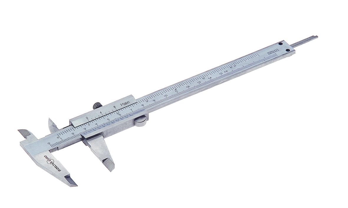 İzeltaş 588750150 Kumpas, Gri, 150 mm