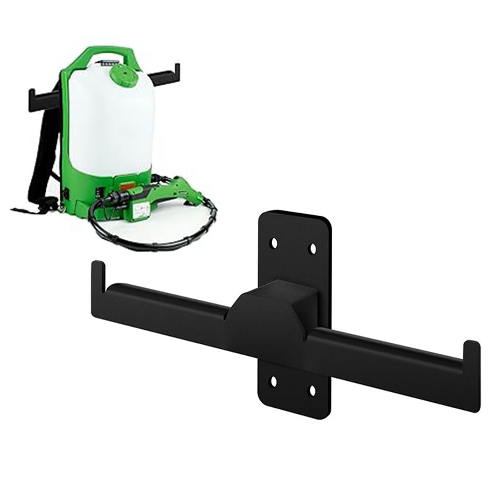 Wall Mount Rack, Backpack Blower Hanger, Hunting Pack Storage Rack, Storage Hanger, Garage Organizer Wall Rack, Backpack Sprayer Wall Mount Rack Versatile Steel Hanger for Garage Storage