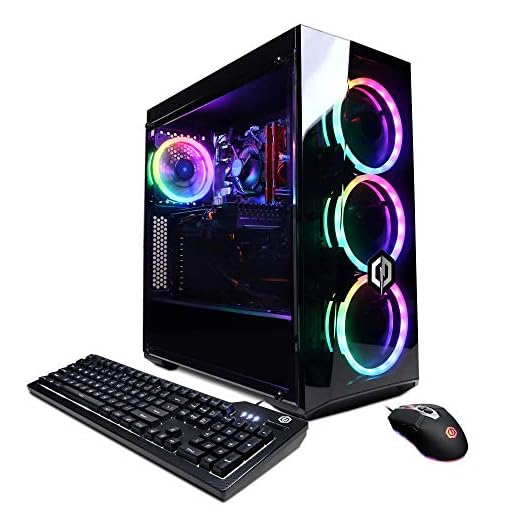 CyberpowerPC Gamer Xtreme VR Gaming PC, Intel Core i7-10700 2.9GHz, 16GB DDR4, NVIDIA GeForce GTX 1660 Super 6GB, 1TB PCI-E NVMe SSD, Wi-Fi Ready & Windows 10 Home (GXiVR8560A2, Black)