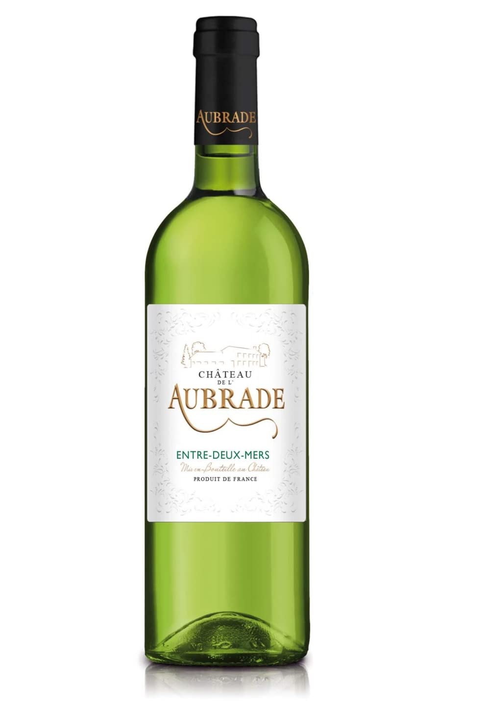 Château de l'Aubrade - AOP Entre-Deux-Mers - Vin Blanc - Lot de 6 bouteilles x 75cl
