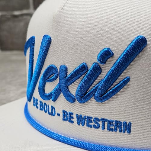 Image of Vexil American Rancher Adjustable Snapback Western Lifestyle Rodeo Southwest Inspired Meshback Hat