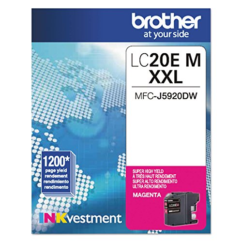 Super High Yield Magenta Ink Cartridge - Brother LC20EM