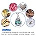 Eusense cremation jewelry tree of life Urn Necklace for human ashes of loved ones women men memorial Pendant Sterling Silver 925 keepsake earn lockets to put ashes in teardrop