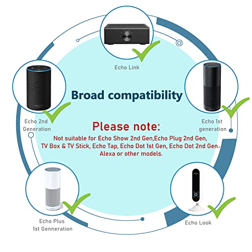 LAZTZQ-21W-Power-Adapter-for-Echo-1st-2nd-Generation-Echo-Show-1st-Gen-Fire-TV-2nd-Gen-Echo-Plus-1st-Gen-Echo-Link-Echo-Look-5Ft-AC-Adapter-Power-Cord