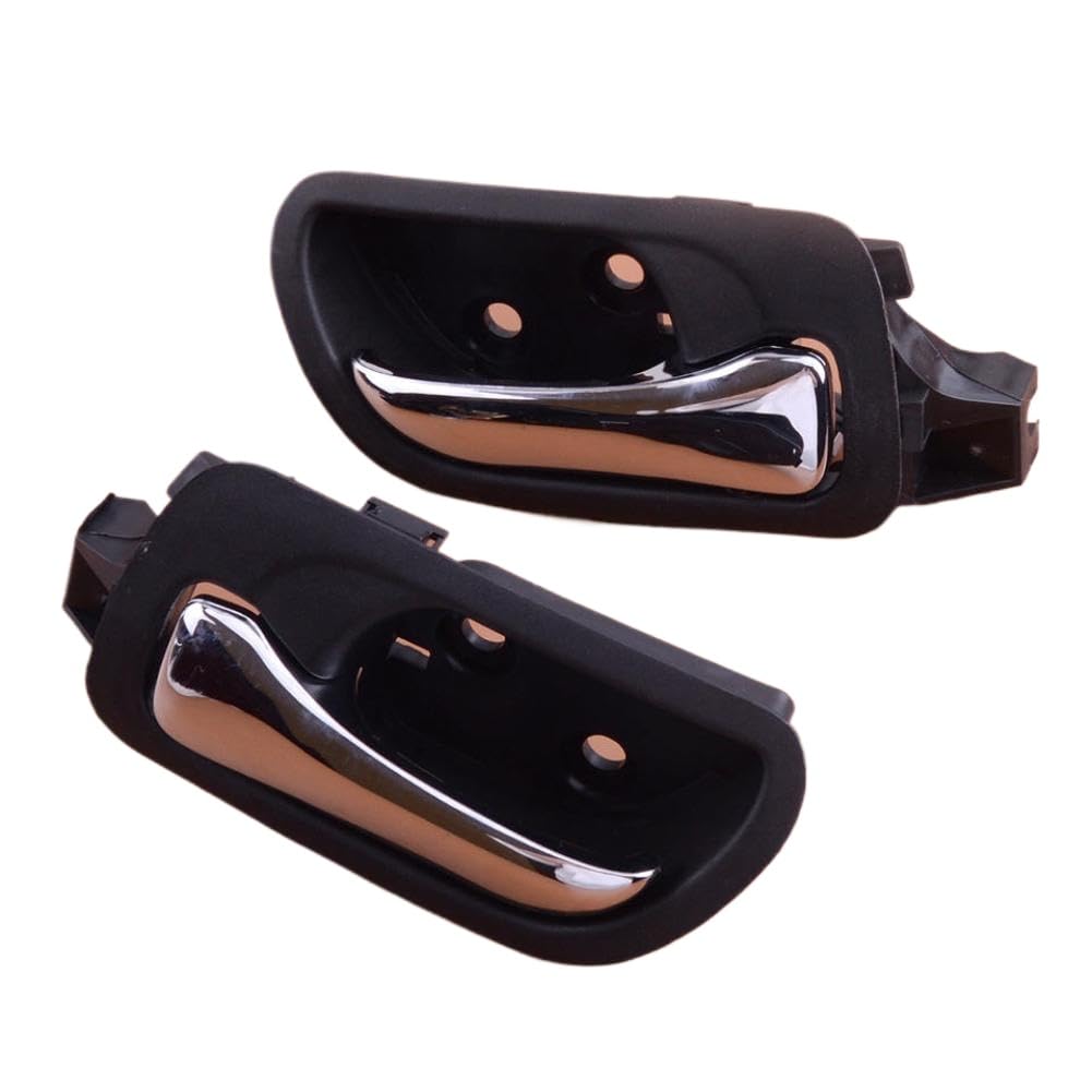 OGBTKIZP Rear Inner Door Handle Pair Compatible with Honda Accord Sedan 2003 2004 2005 2006 2007