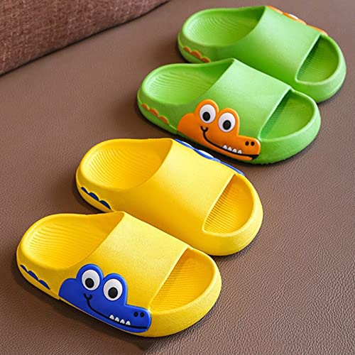 Toddler Boys Girls Cloud Slide Dinosaur Shower Slippers Kids Summer Soft Sole Non Slip Slippers for Big Girls2