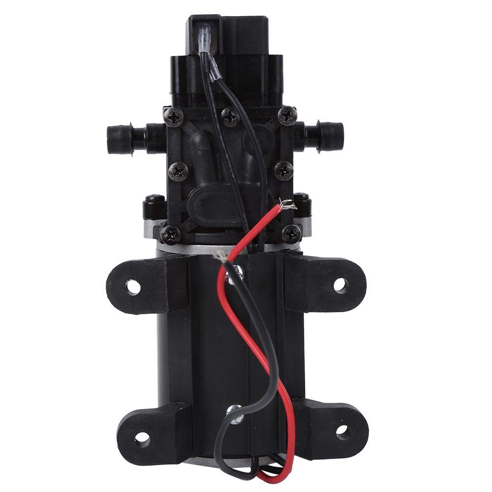 Pompe à diaphragme intelligente, pompe à membrane haute pression Dc12V 120W haute pression, sortie d'eau droite 7L / Min 10mm(18V Motor)