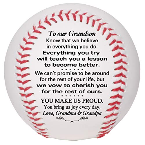 Cadeau de baseball pour petit-fils de la part de ses grands-parents pour son anniversaire