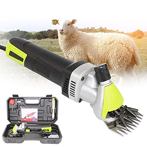 Tosatrice Per Pecore 900W Professionale - 6 Velocità, Con Custodia, Per Animali Pelo Folto - Foto 10