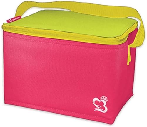 Marbueno Nevera Poliester Color Rosa 22x15x13 cm Camping y Playa MARBUENO SUMMER