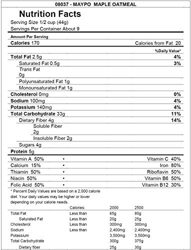 Maypo Instant Maple Oatmeal, 3-Pack #TOP3