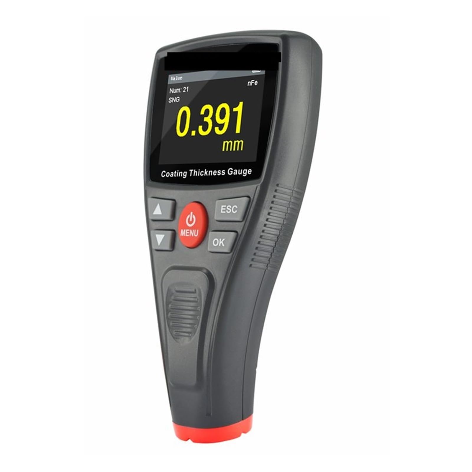 Spessimetro Vernice, Automotive Calibro di Spessore della Vernice for Auto Vernice Vernice Film Coating Meter 1500um 59mil LCD Carrozzeria Detailing Strumento WT2110