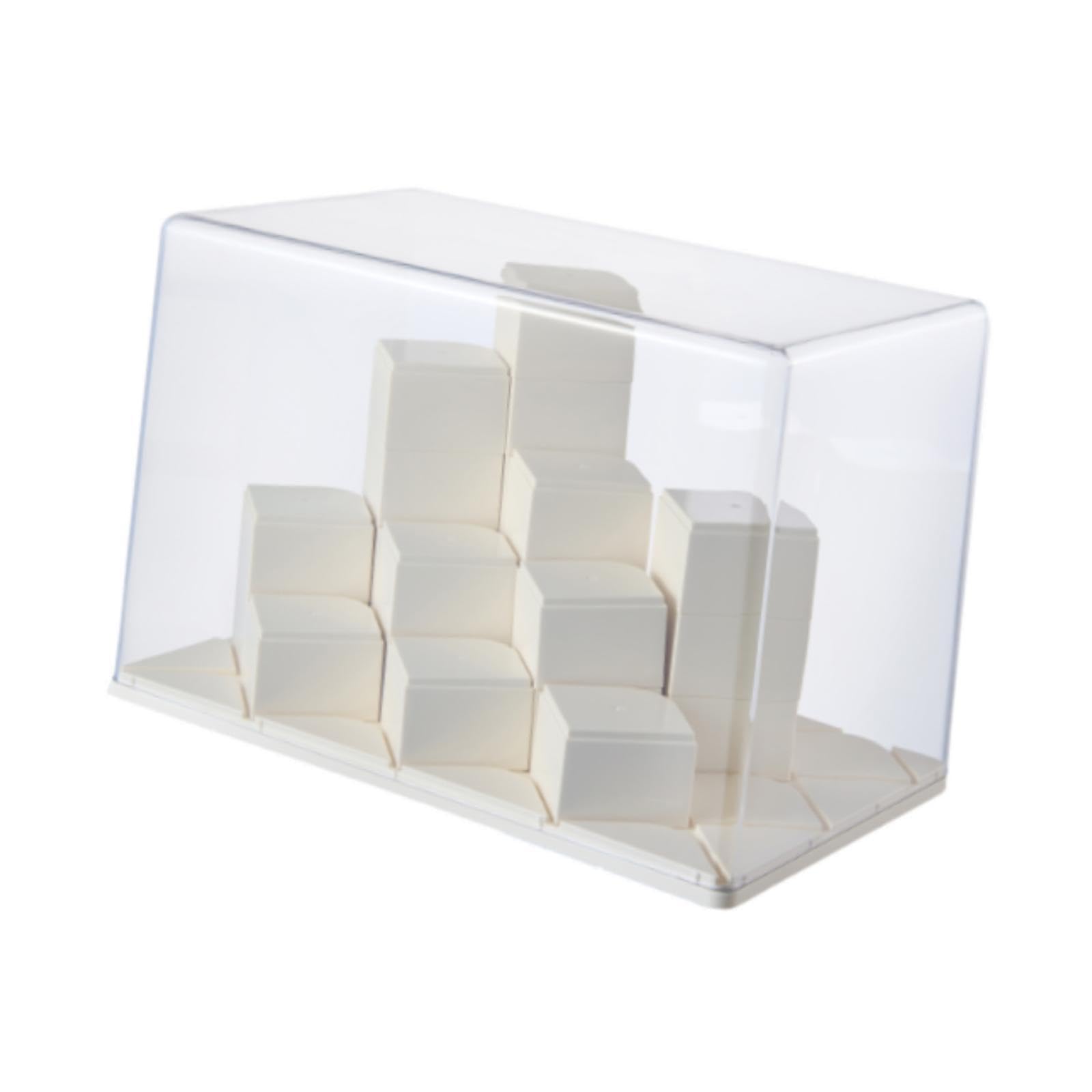 Estuche de exhibición de figuras sencillo y elegante. Hermosa caja