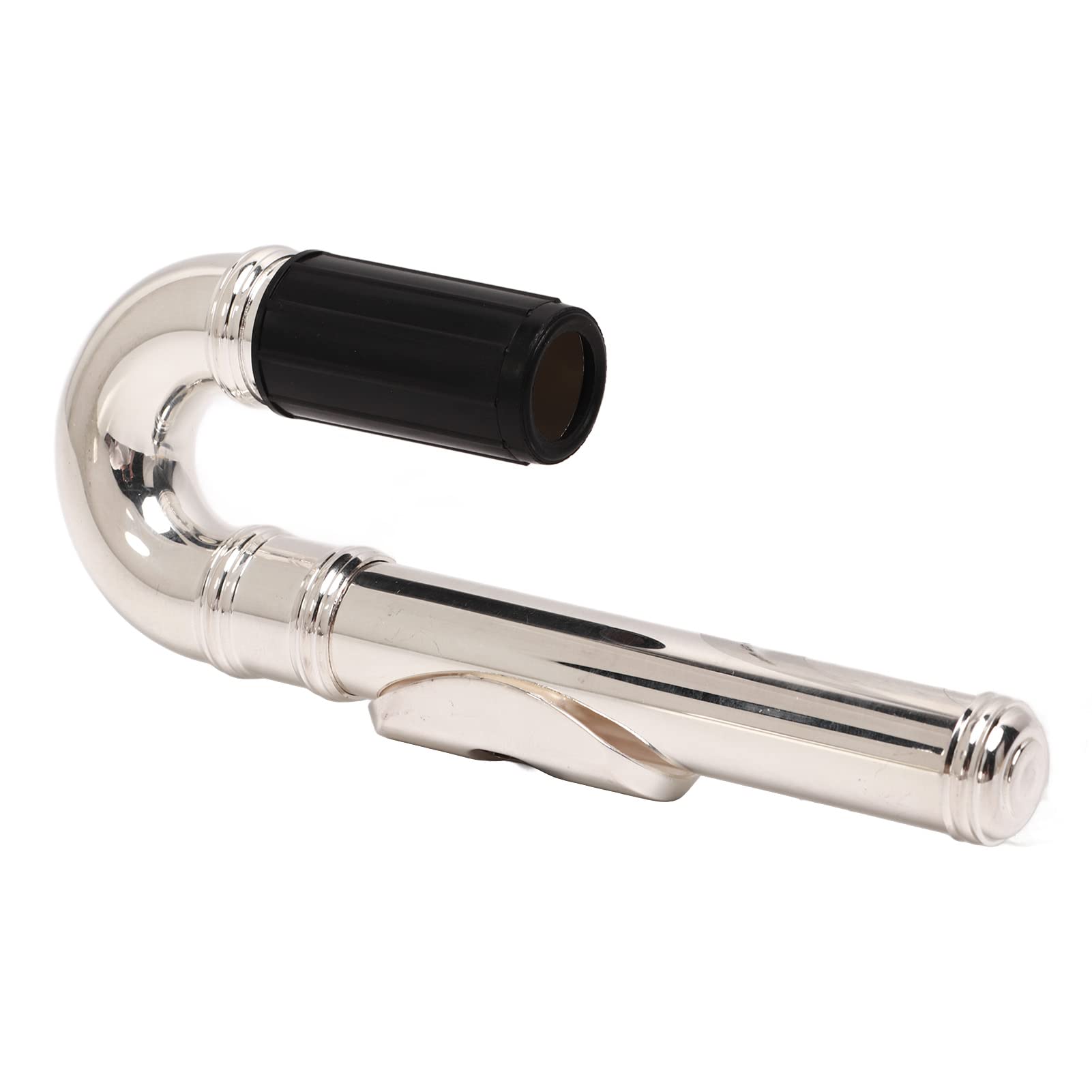 Boquilla de Metal de Repuesto para Articulación de Cabeza Curva de Flauta para Niños, Fácil de Tocar y Duradera, Perfecta para Músicos Principiantes