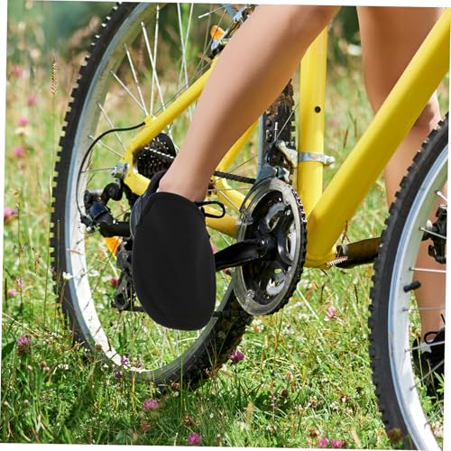 Cubrebotes de Bici Invierno Negro miniatura 2