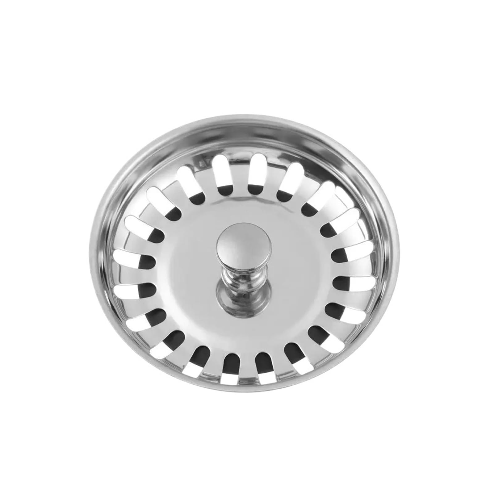84mm Kitchen Tools 79mm Filter Plug Sink Strainer Basket Drainer Water Stopper(Diameter 84.5mm)