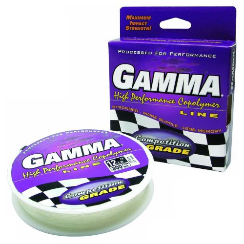 Gamma Poly Flex Copolymer Fishing Line-Moss Green-Select Size