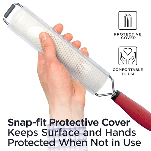Deiss-PRO-Citrus-Zester-Manual-Cheese-Grater-Parmesan-Lemon-Ginger-Garlic-Nutmeg-Chocolate-Sharp-Stainless-Steel-Blade-Dishwasher-Safe