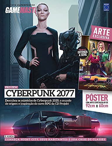 Superpôster Game Master - Cyberpunk 2077 #2: Revista Superpôster CyberPunk 2077 - edição 2