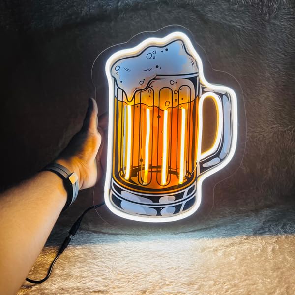 VNDRA® Neon Sign Premium Acrylic & decoration Led Signs, Neon Bar Signs for Home Bar, Pub, Party Wall Decor Home Restaurants LED, bar shops club-image-25