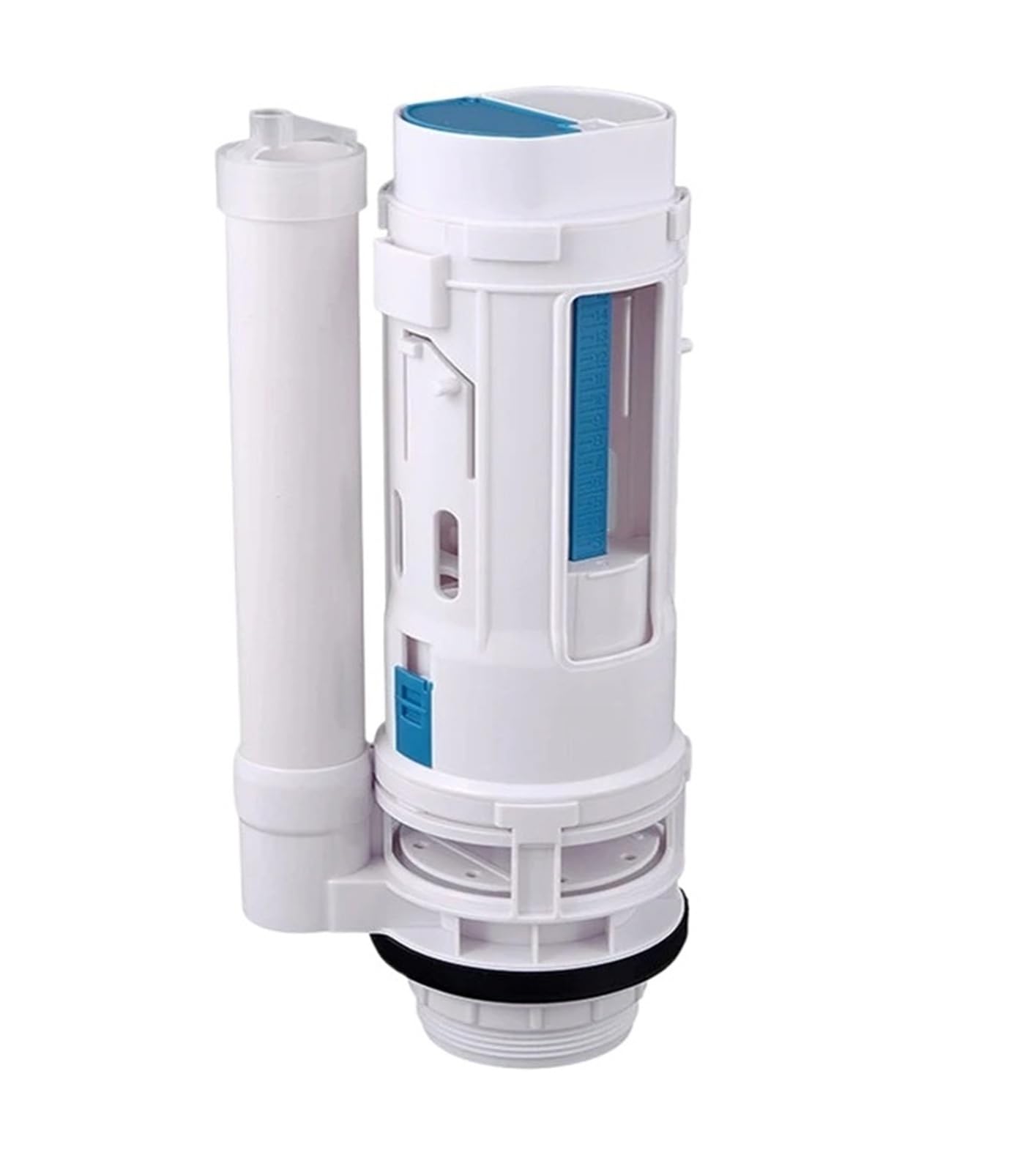 Flush Valve for Toilet Water Tank Connected 2 Flush Fill Toilet Cistern ​Inlet Drain Button Repair Parts Outlet Tank Accessories(21cm)