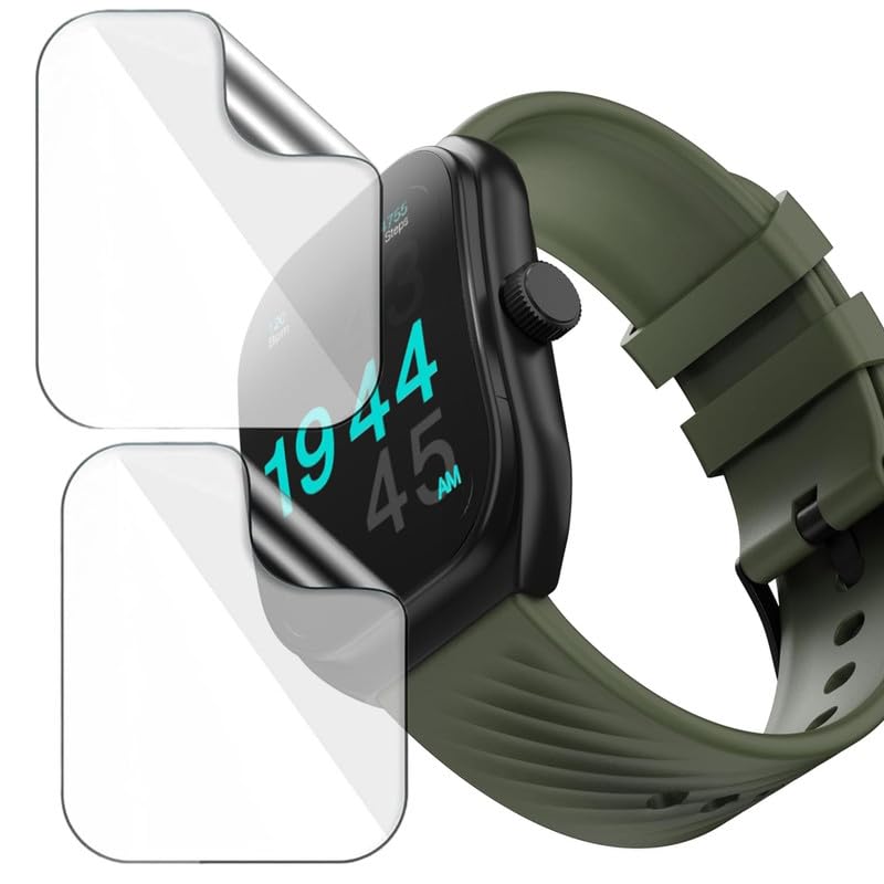 Image of 2-Pack | Screen Protector Guard for GOBOULT Trail | 2.01 inch | Smartwatch - Flexible & Ultrathin TPU Film, 9H Scratch Resistant, Bubble Free - Not Tempered Glass