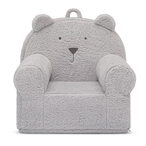 Image of GAP babyGap Sherpa Bear Chair - Greenguard Gold Certified, Grey
