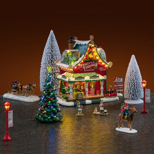 LEMAX Festive Tidings guardería infantil el regalo ideal para maquetas