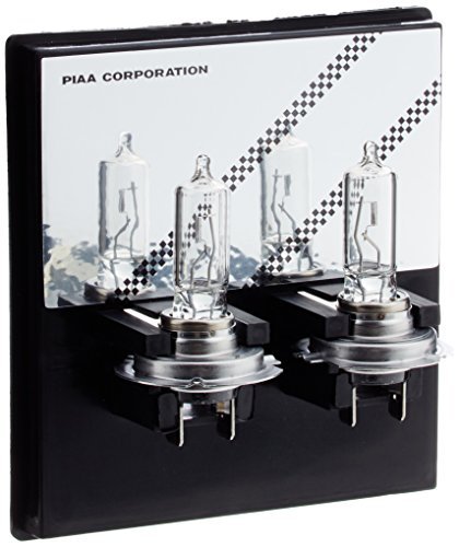 PIAA ヘッドランプ/フォグランプ用 ハロゲンバルブ H7 3200K セレストホワイト 車検対応 2個入 12V 55W(85W相当) 安心のメーカー保証1年付 HX306
