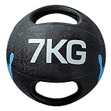 Medicine Ball Double Handle Fitness Medicine Rubber Ball, Core Strength Training Aerobics 4kg/5kg/6kg/7kg/8kg/9kg/10kg (7)