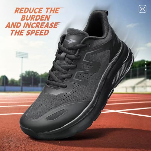 KDN Men's Wide Toe Box Shoes Cushioned Road Running Shoes Non Slip Mens Walking Sneakers for Wide Feet Comfortable Athletic Gym Workout Shoes Wide Width2