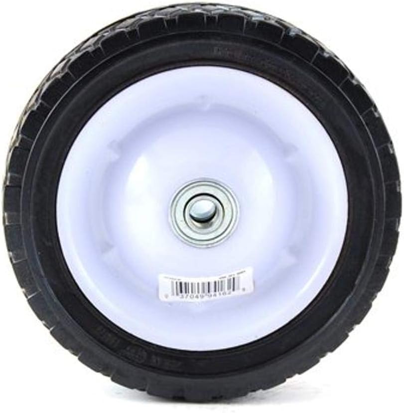 Arnold 7" Universal Replacement Steel Wheel with 55 lb. Load Rating, Black