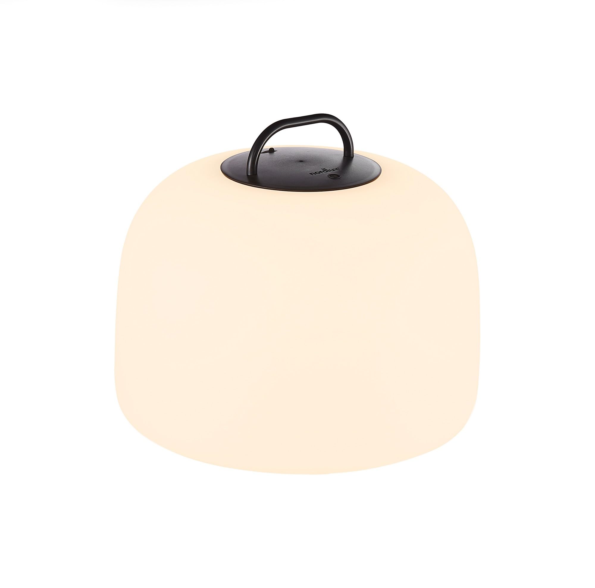 Battery Powered Light Black Kettle 36 LED IP65 Portable Rechargeable Nordlux