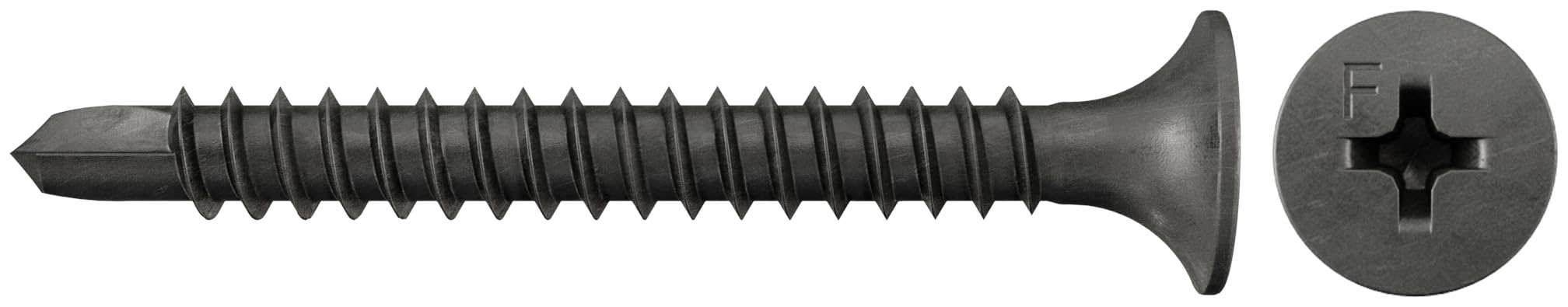 fischer Tornillo de montaje rápido 3,5 x 45 cabeza trompeta fosfatada fina Phillips PH