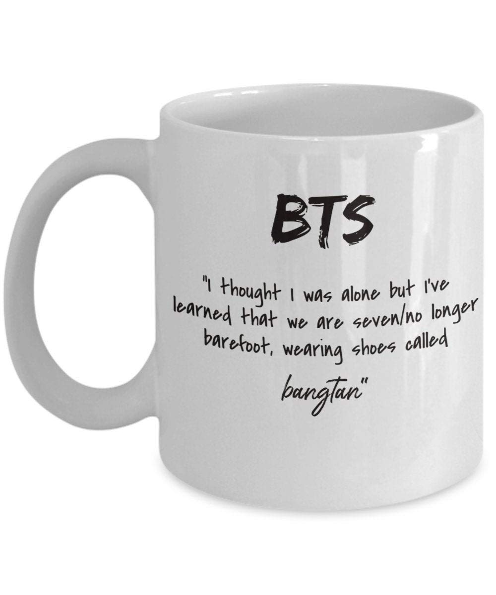 N\ANA BTS Coffee Mug Bangtan Boys Merch for BTS Lovers Army BTS Merchandise for Girls Kim Namjoon Taehyung Hoseok Yoongi Seokjin Jimin
