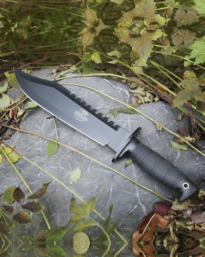 Mossy Oak MO16006 Survival Hunting Knife With Sheath, 15-Inch Fixed Blade Tactical Bowie Knife thumb #6